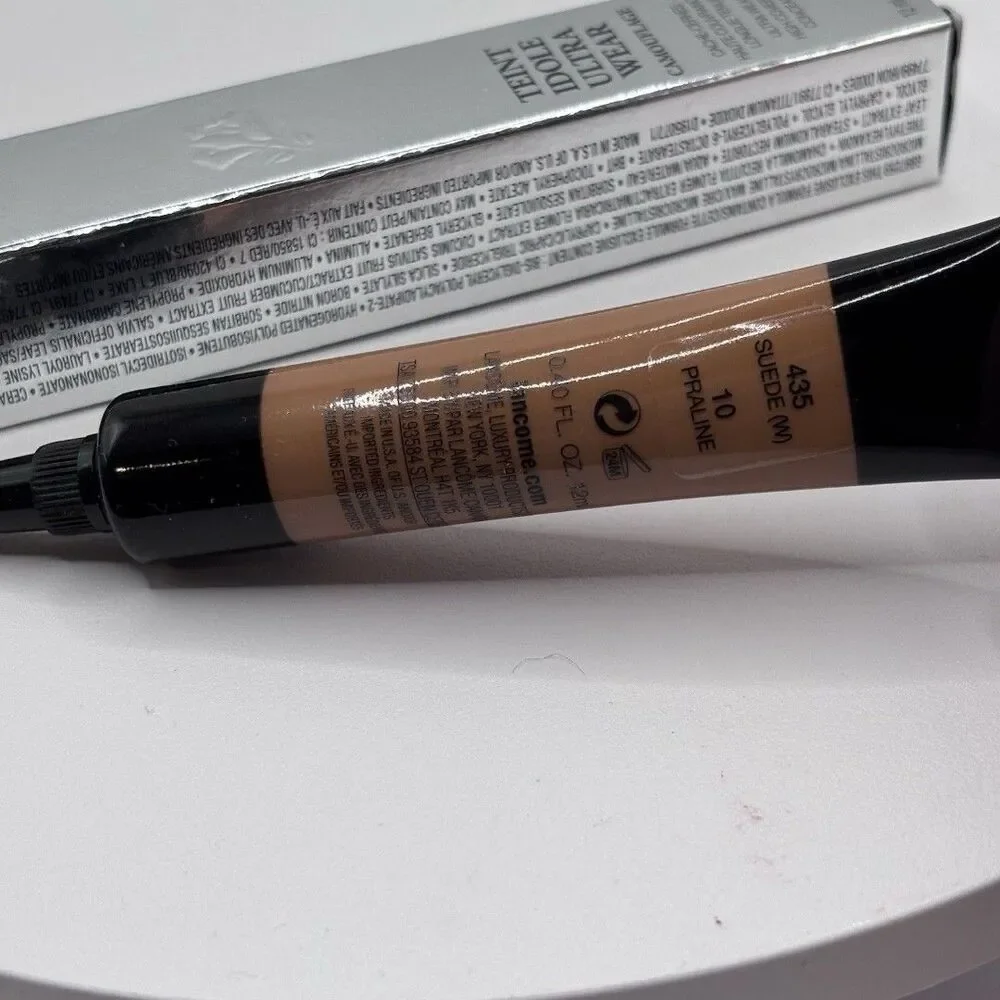 LANCOME ~ TEINT IDOLE ULTRA WEAR CAMOUFLAGE CONCEALER 435 SUEDE (W) 10 Praline